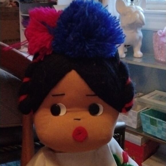 Mexican Handmade Folk Dolls  - Picture 3 of 6